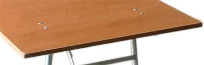 mesas plegables de madera